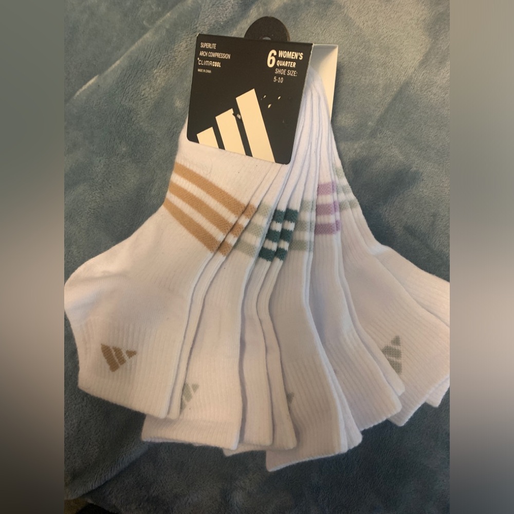 ADIDAS 6 pack SOCKS